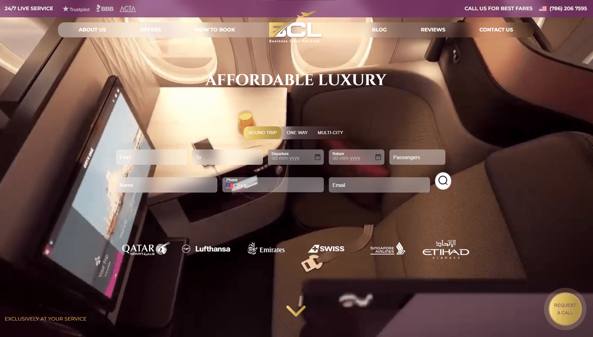 Business Class For Less